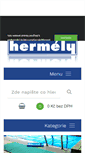 Mobile Screenshot of hermely.cz